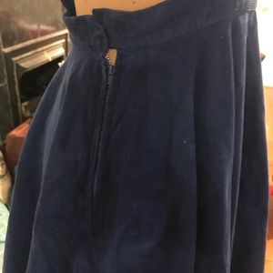 Vintage skirt overalls